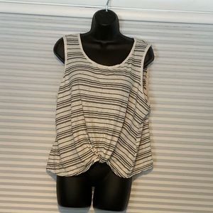 Max studio striped tank